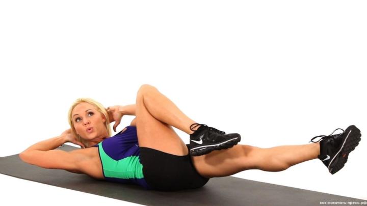 Упражнения для красивого пресса в домашних условиях