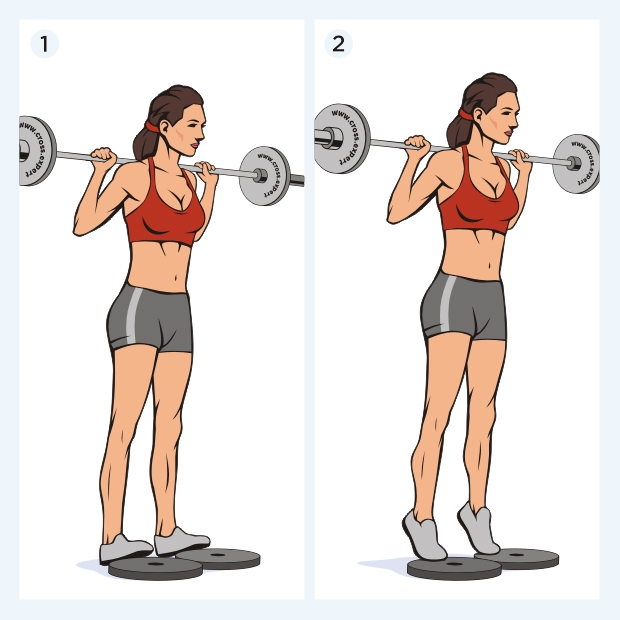 упражнения на голень