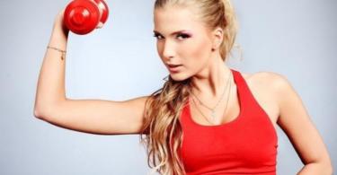 упражнения для похудения рук и плеч