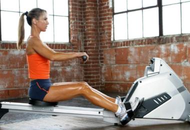 гребной тренажер какие мышцы работают