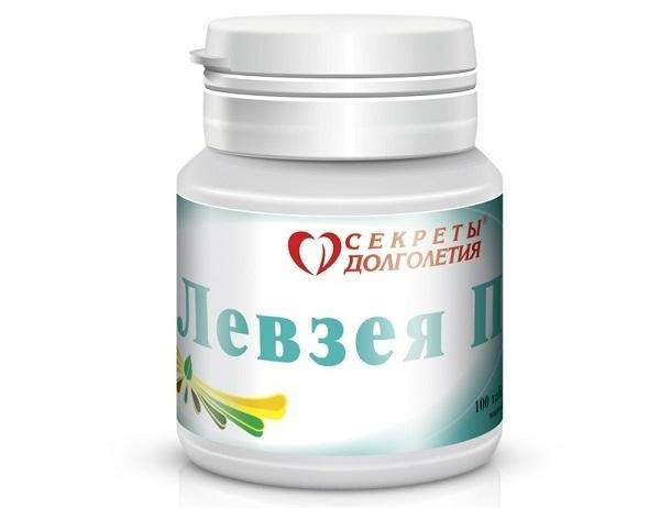 левзея в таблетках