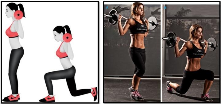 приседания со штангой