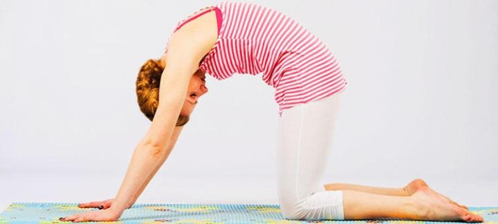 упражнение кошечка для спины