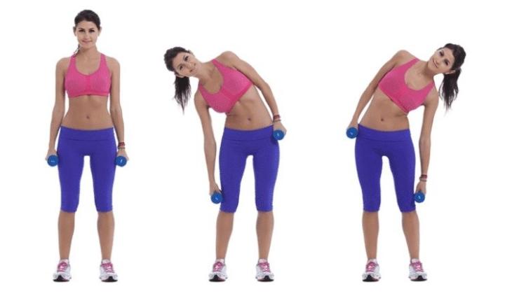 упражнения на косые мышцы живота