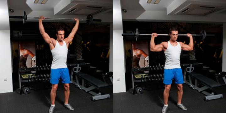 жим в смите из за головы